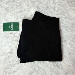 Halara UltraSculpt™ SoCinched High Waisted Scrunch Butt Lifting Leggings Black